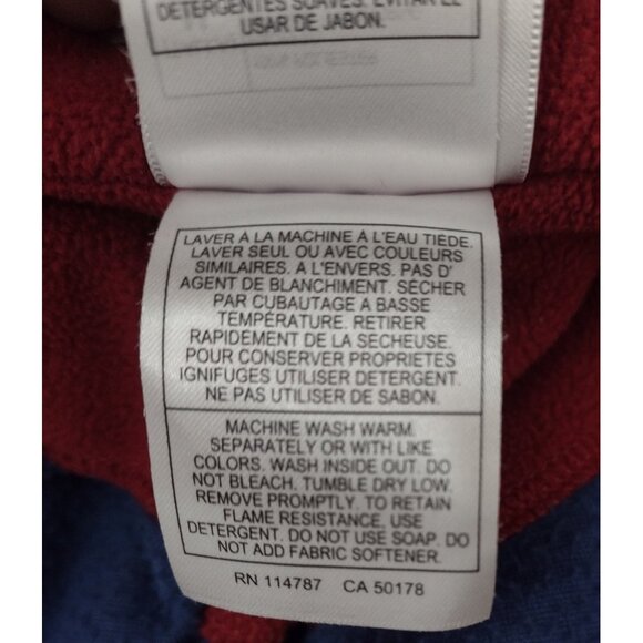 Disney Store Y2K Cars Pixar Youth Hooded Robe M Pants 7 Blue Lightning McQueen - Picture 13 of 15